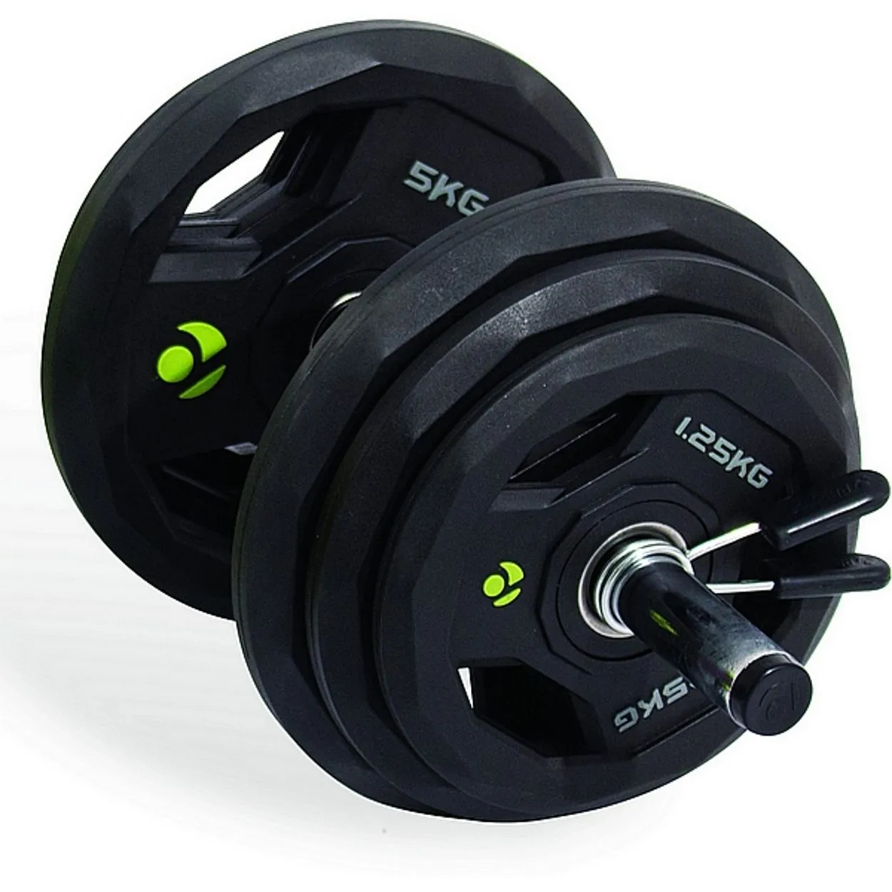 30mm PU Dumbbell Set - 35kg