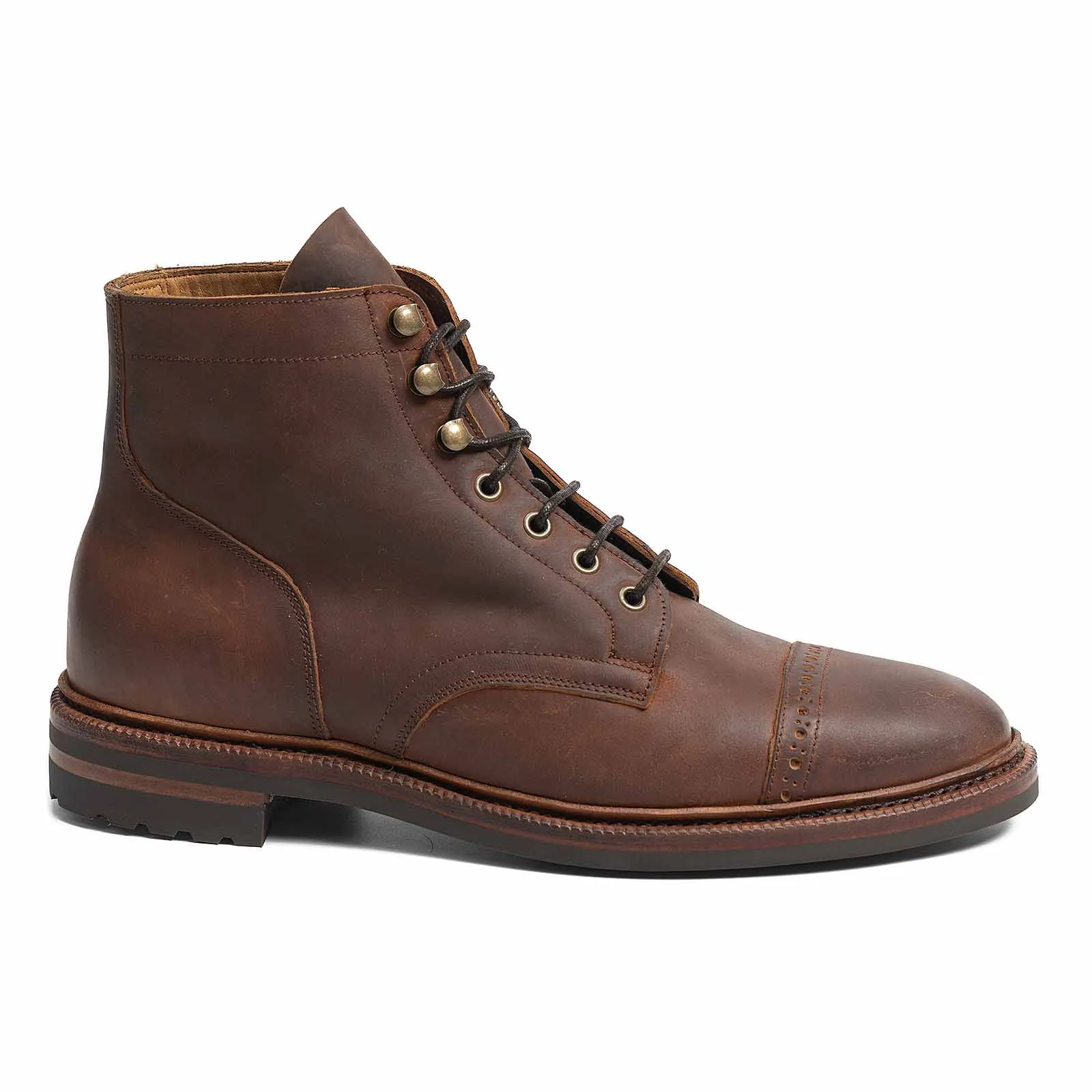 514867 - TOBACCO WAXY SHELL CORDOVAN - E