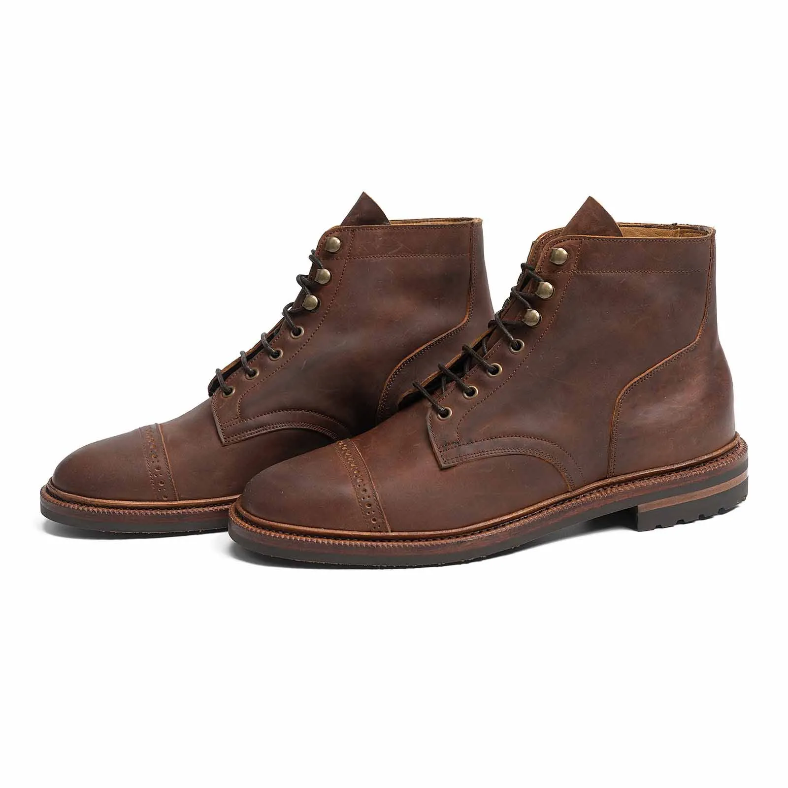 514867 - TOBACCO WAXY SHELL CORDOVAN - E