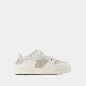 ACNE STUDIOS 08STHLM Low ES Mix White Leather Sneaker