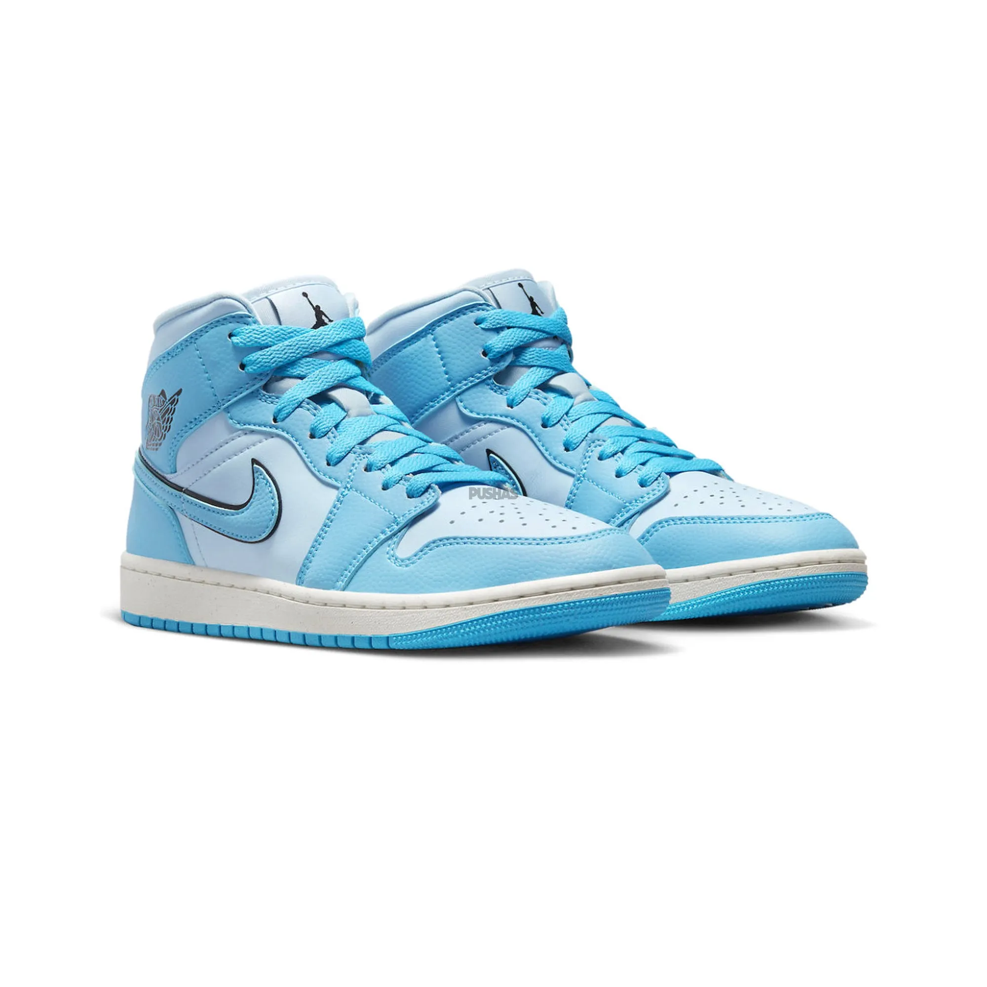 Air Jordan 1 Mid 'University Ice Blue' Women's (2022)