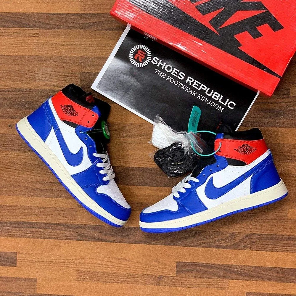 AJ-1 High Union Blue - Light Blue Sneakers