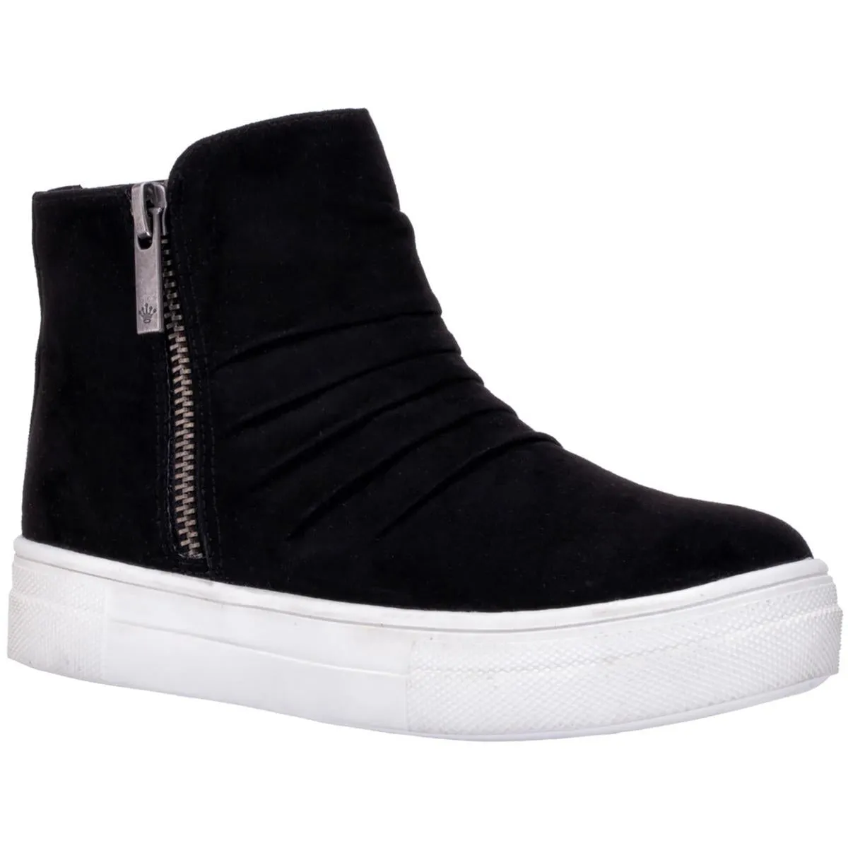 Amanda Womens Fashion Zip Up Casual and Fashion Sneakers