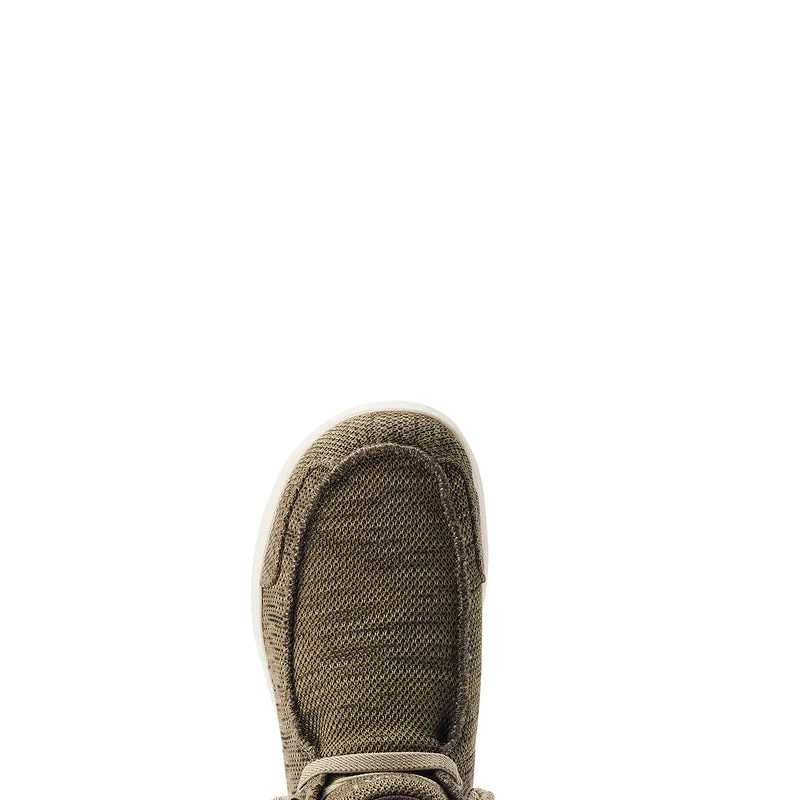 'Ariat' Men's 4" Hilo Rodeo Slip On Chukka - Heathered Olive