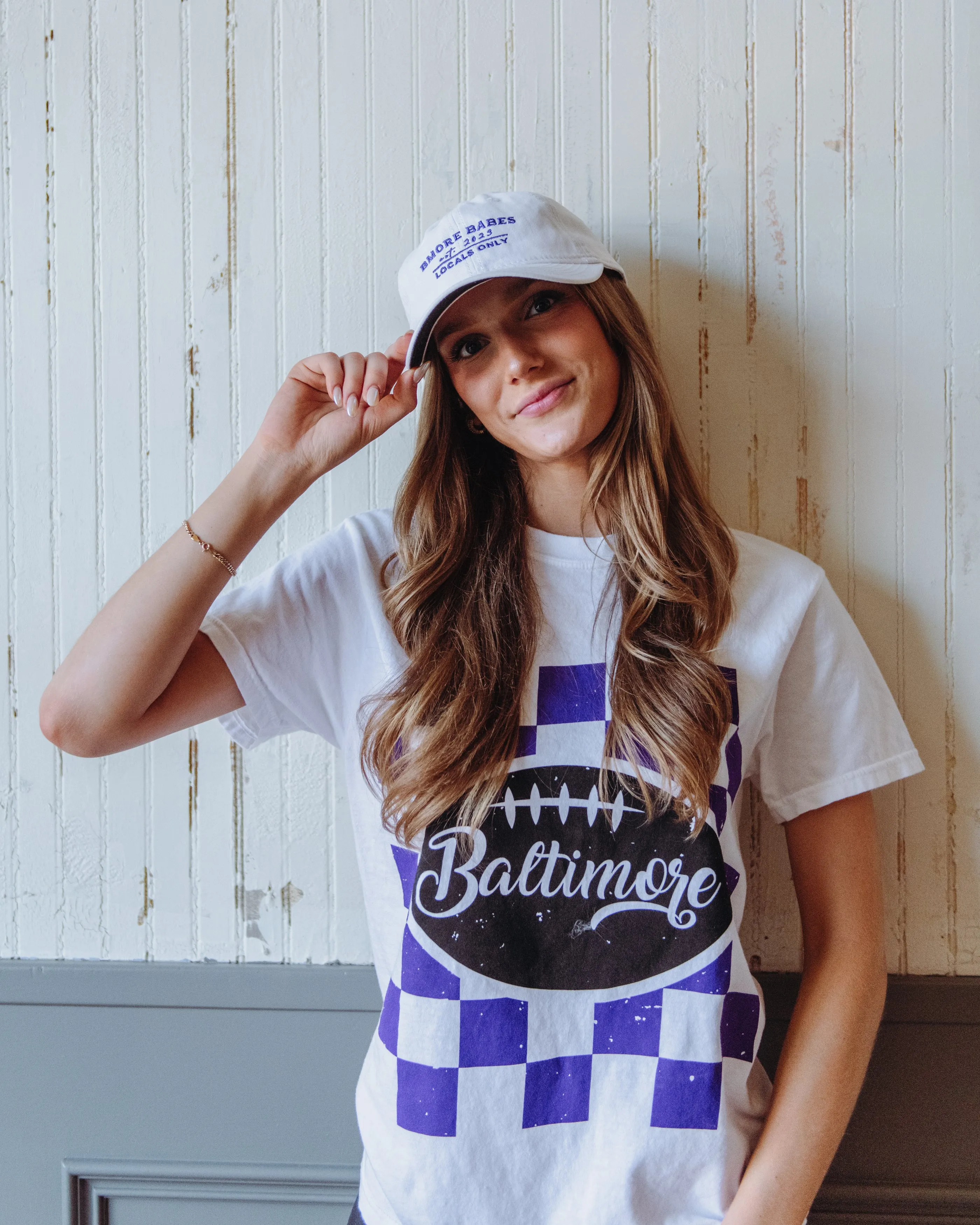 Baltimore Checkered Flag Tee By Brightside