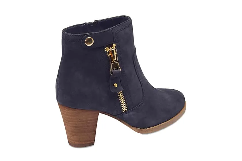 Banjo Boot in Navy Nubuck