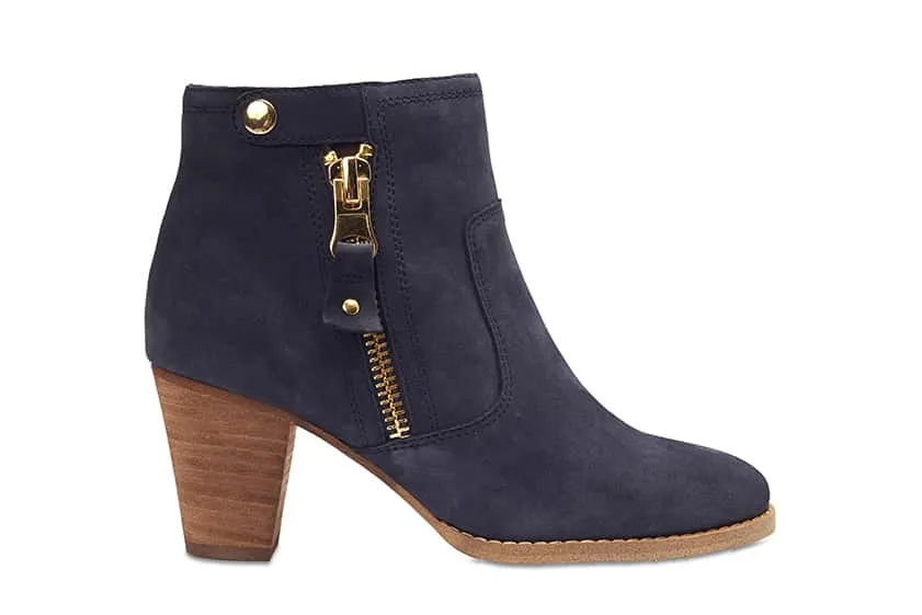 Banjo Boot in Navy Nubuck