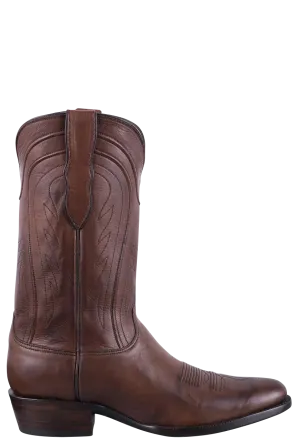 Black Jack Men's Exclusive Ranch Hand Cowboy Boots - Burnished Brown