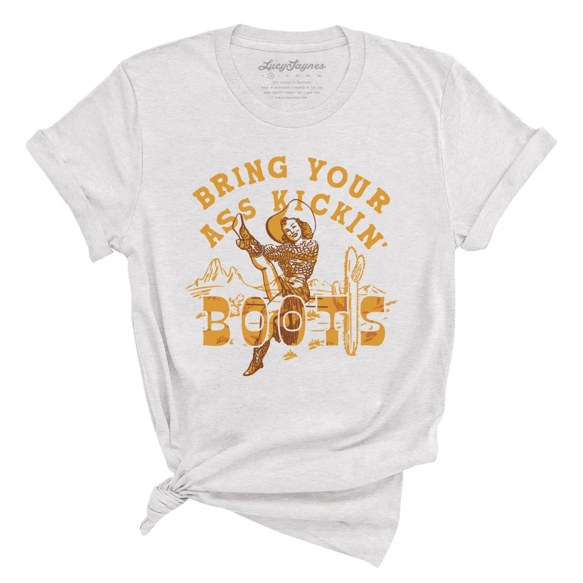 Bring Your Ass Kickin' Boots Tee