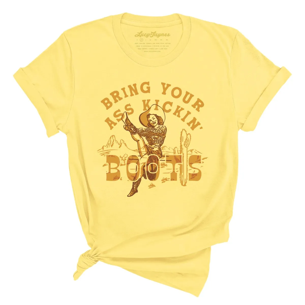 Bring Your Ass Kickin' Boots Tee