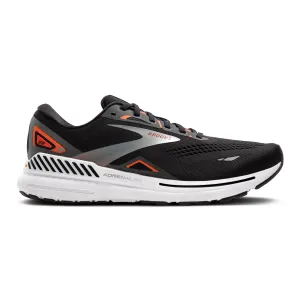 Brooks Adrenaline GTS 23 Men's - Black/Mandarin Red/Silver