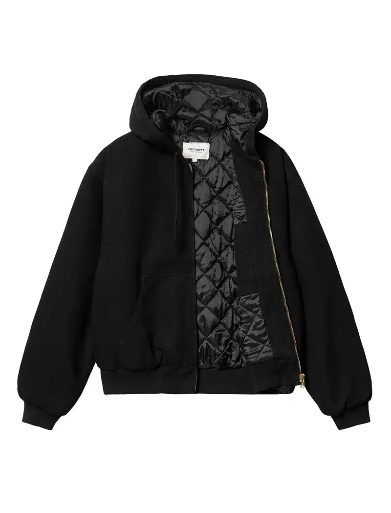 Black Rinsed Carhartt OG Active Jacket: Durable and Stylish Outerwear