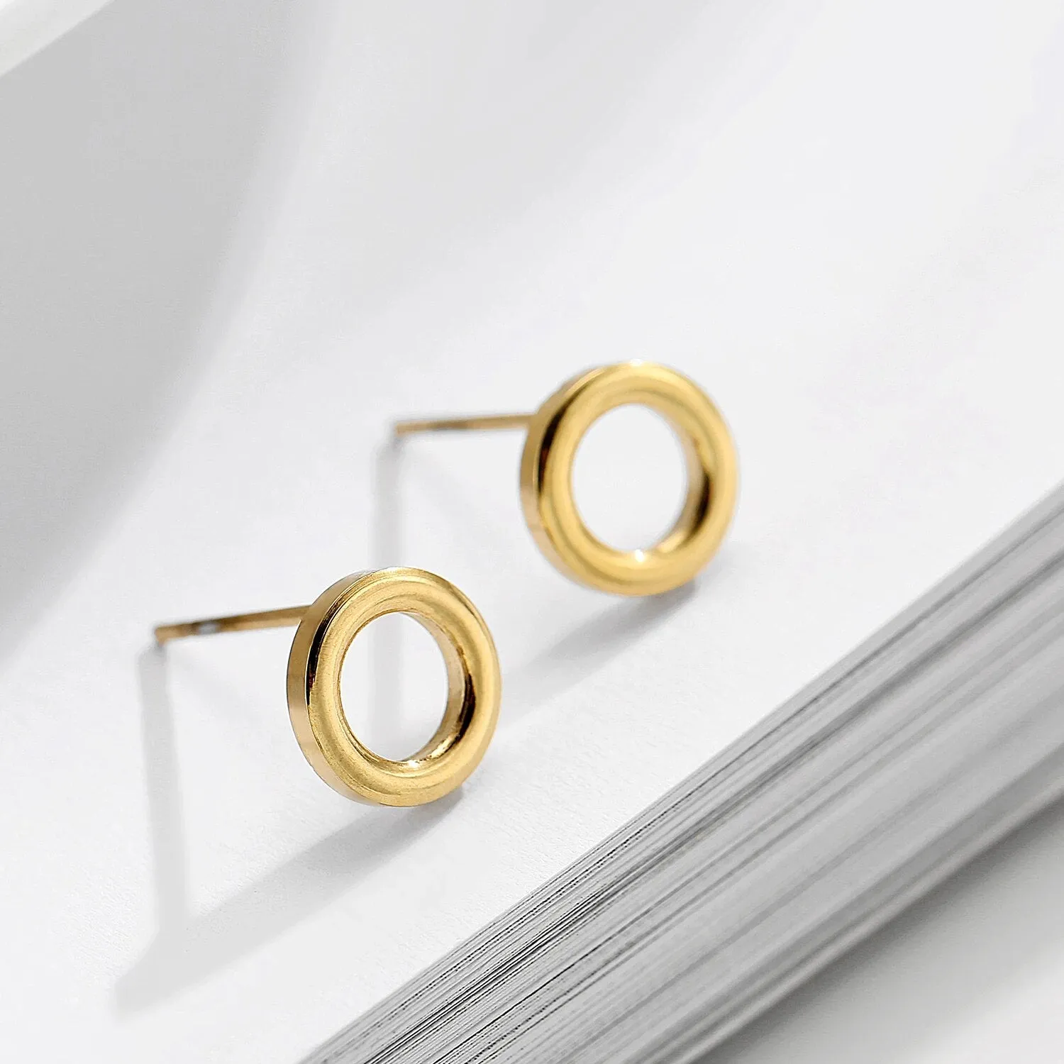 Colette Open Circle Earrings