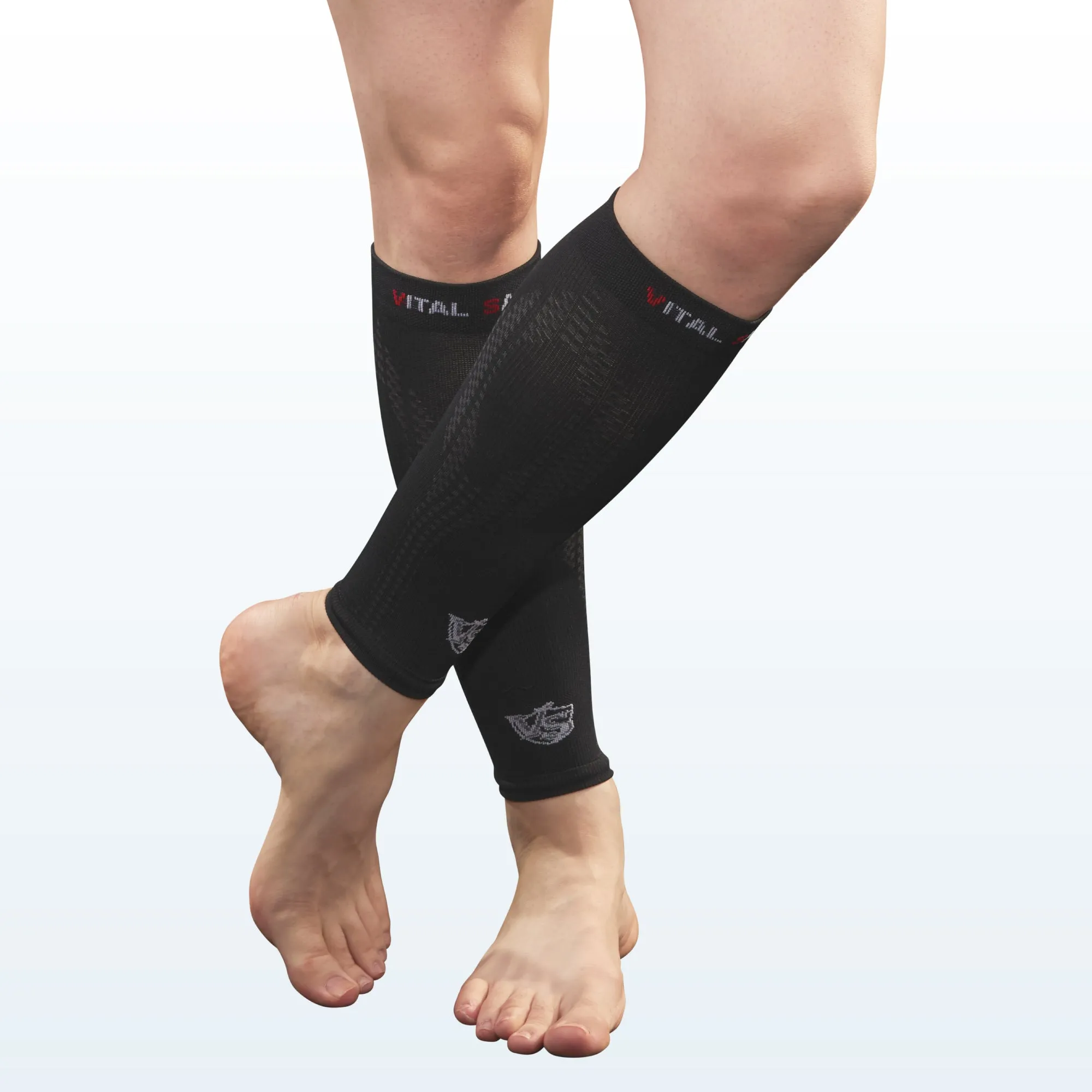 Compression Calf/Shin Sleeves / Black (2PCS)