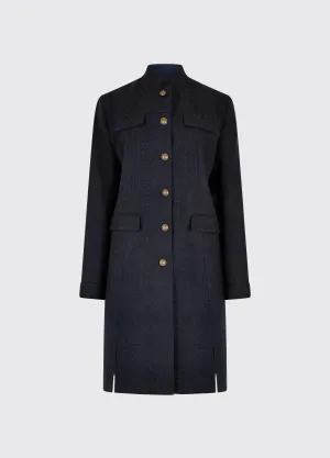 Coolepark Tweed Coat - Navy