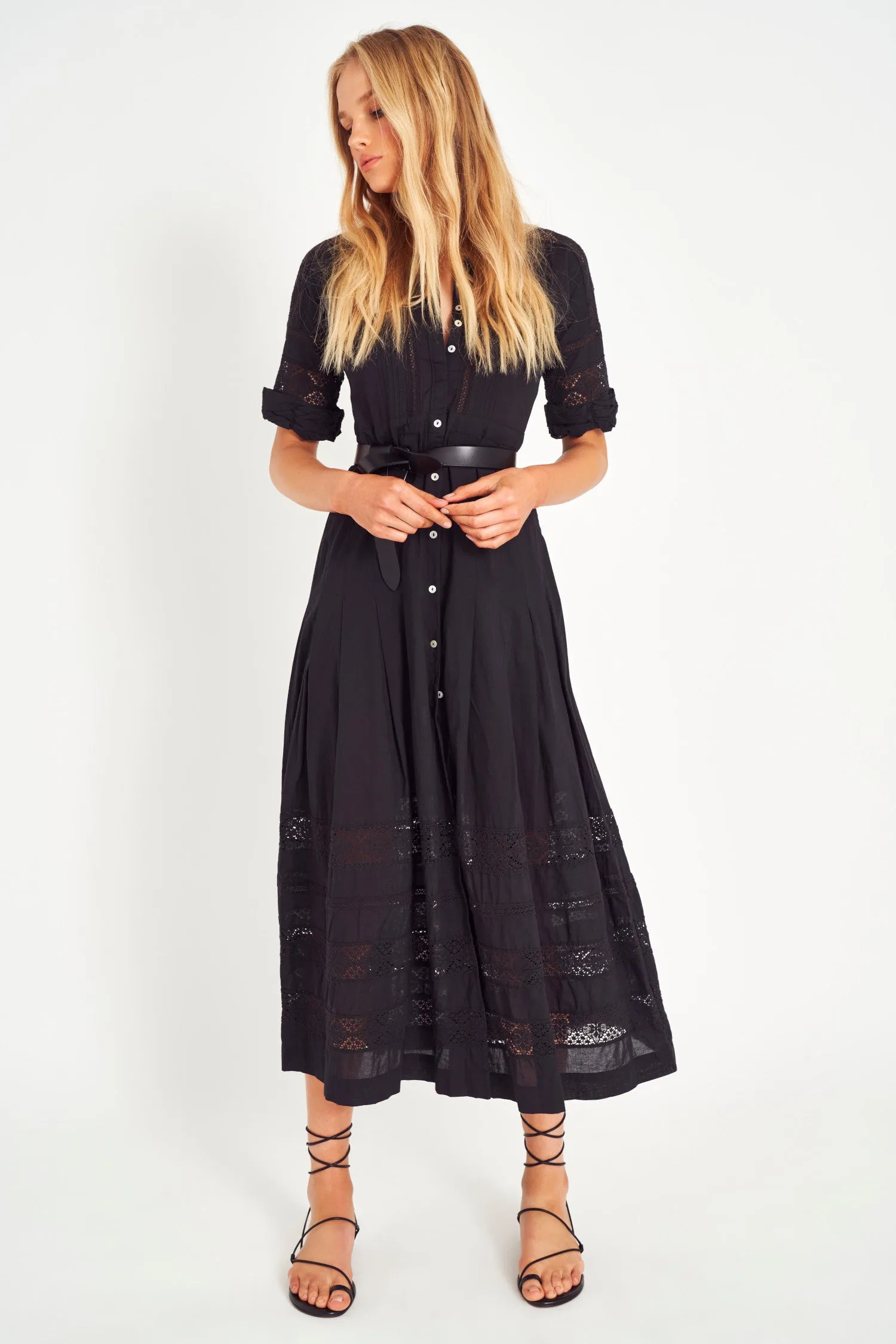 Edie Cotton Midi Dress