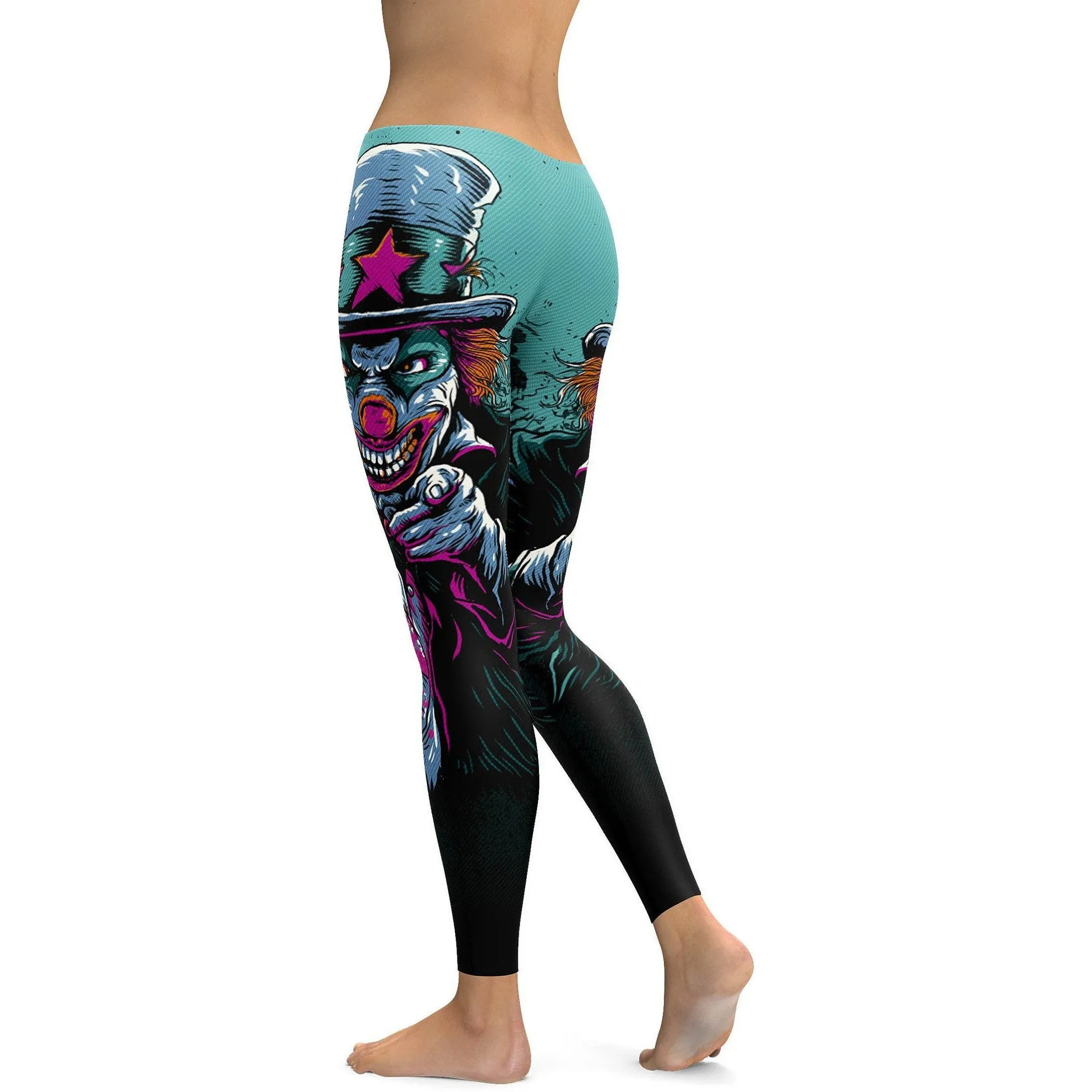 Evil Clown Leggings