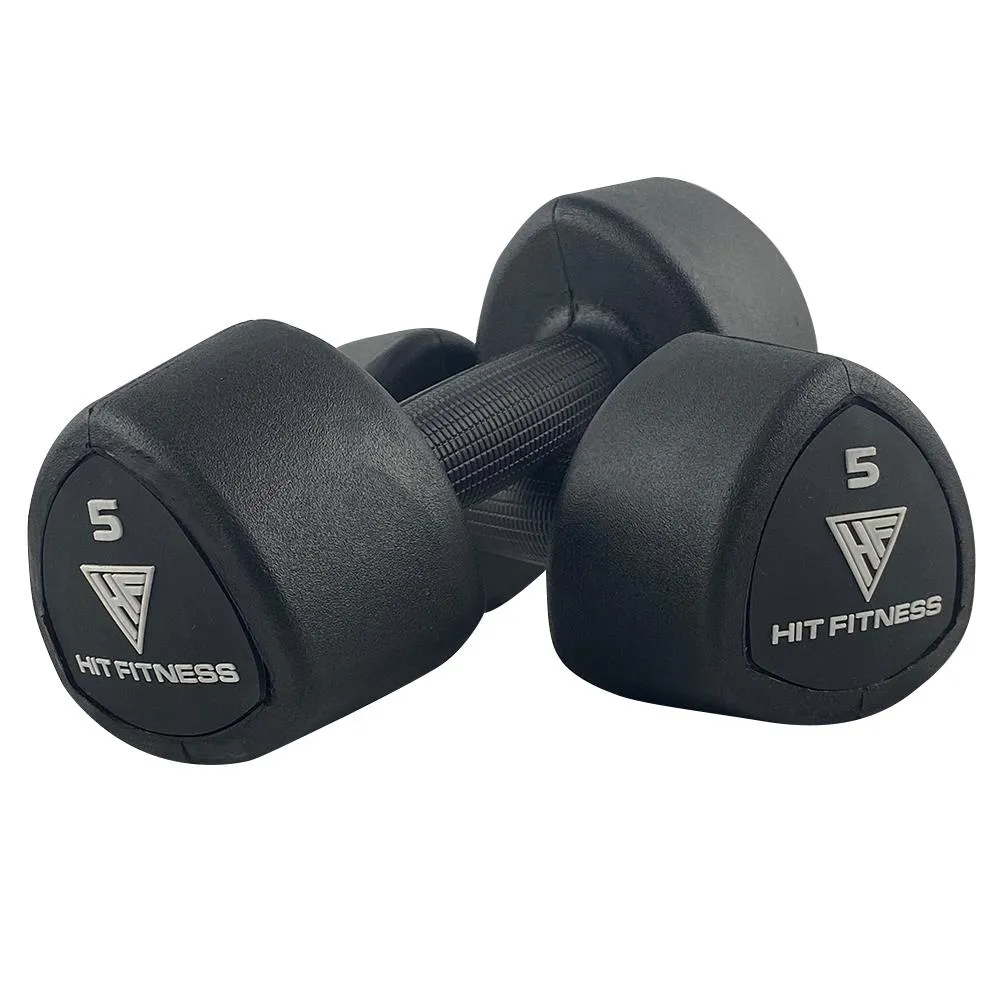 Hit Fitness Rubber Studio Dumbbell | 5kg