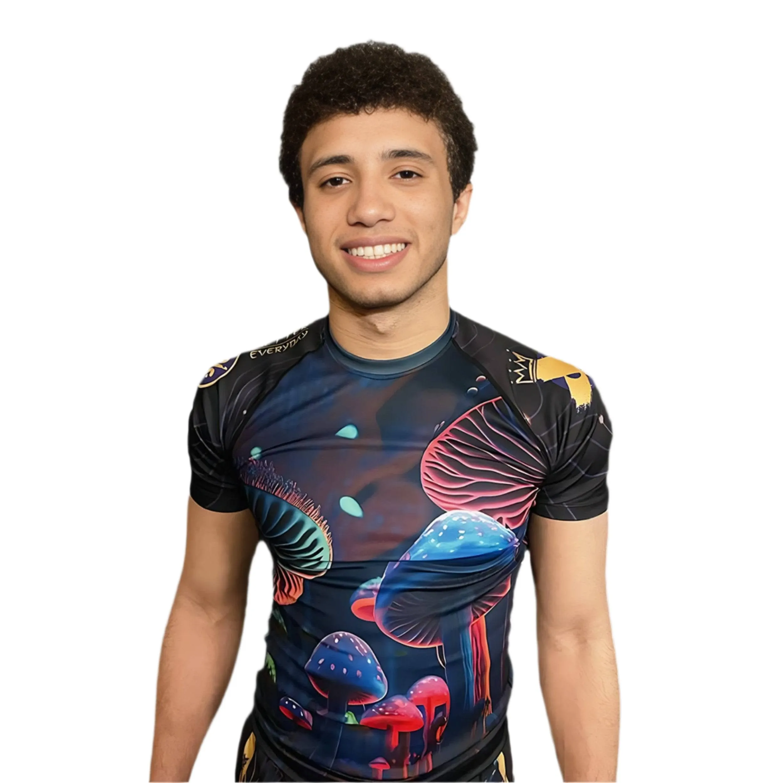 Indigo Mushroom Rash Guard