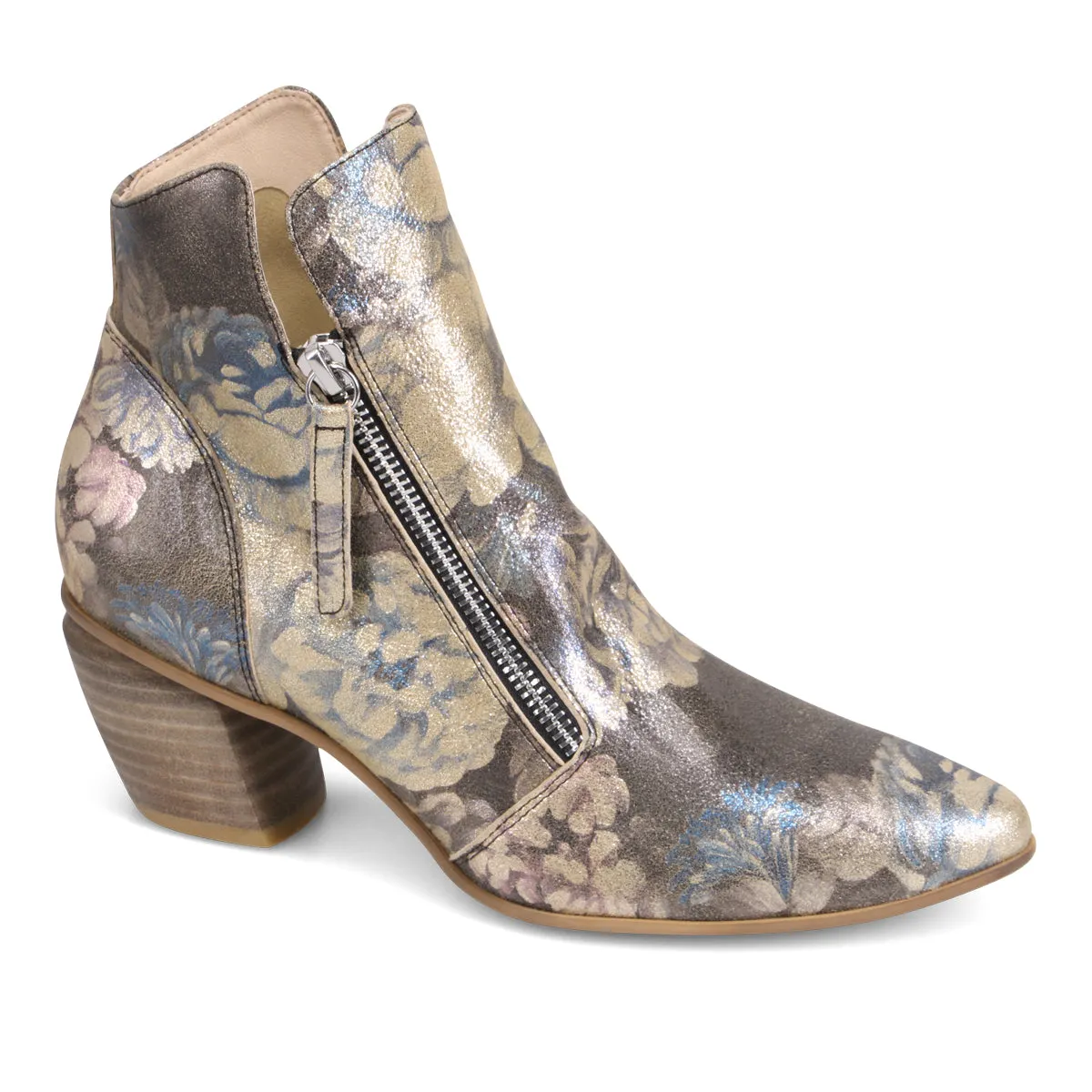 Jazzy Heeled Ankle Boot