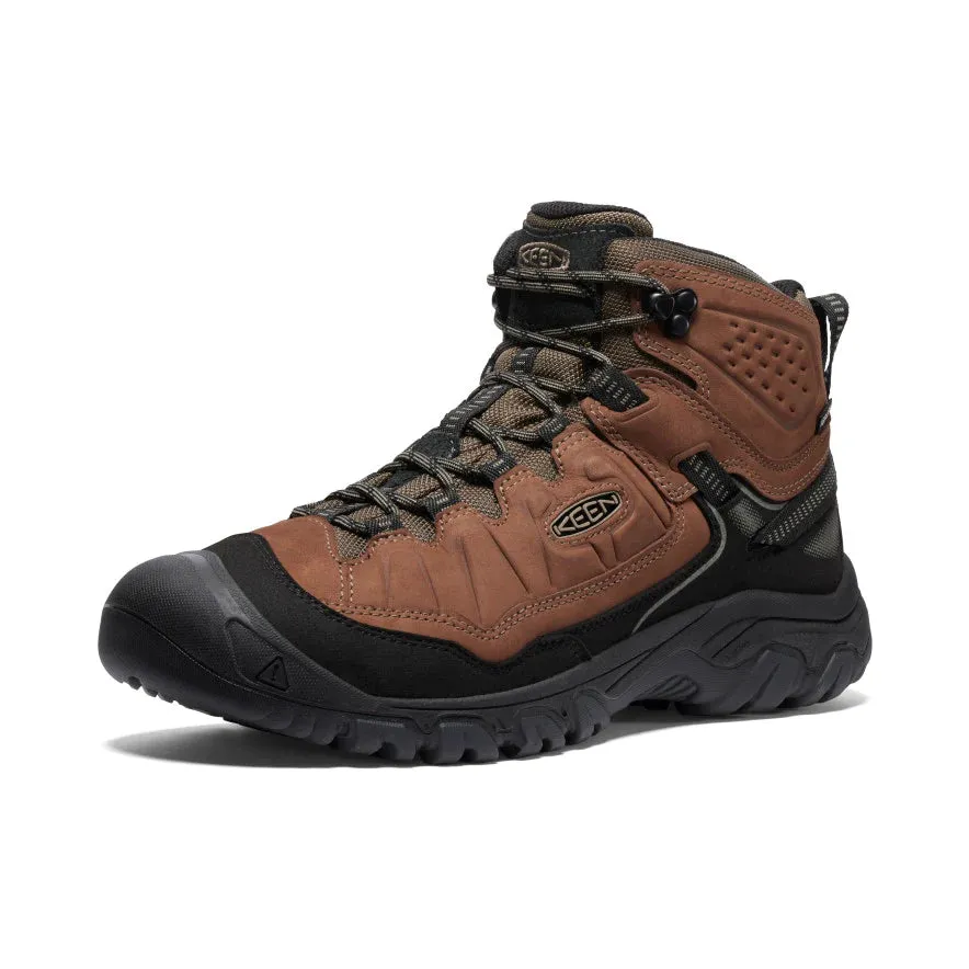 Keen Targhee 4 Mid Waterproof Bison Brindle Men's