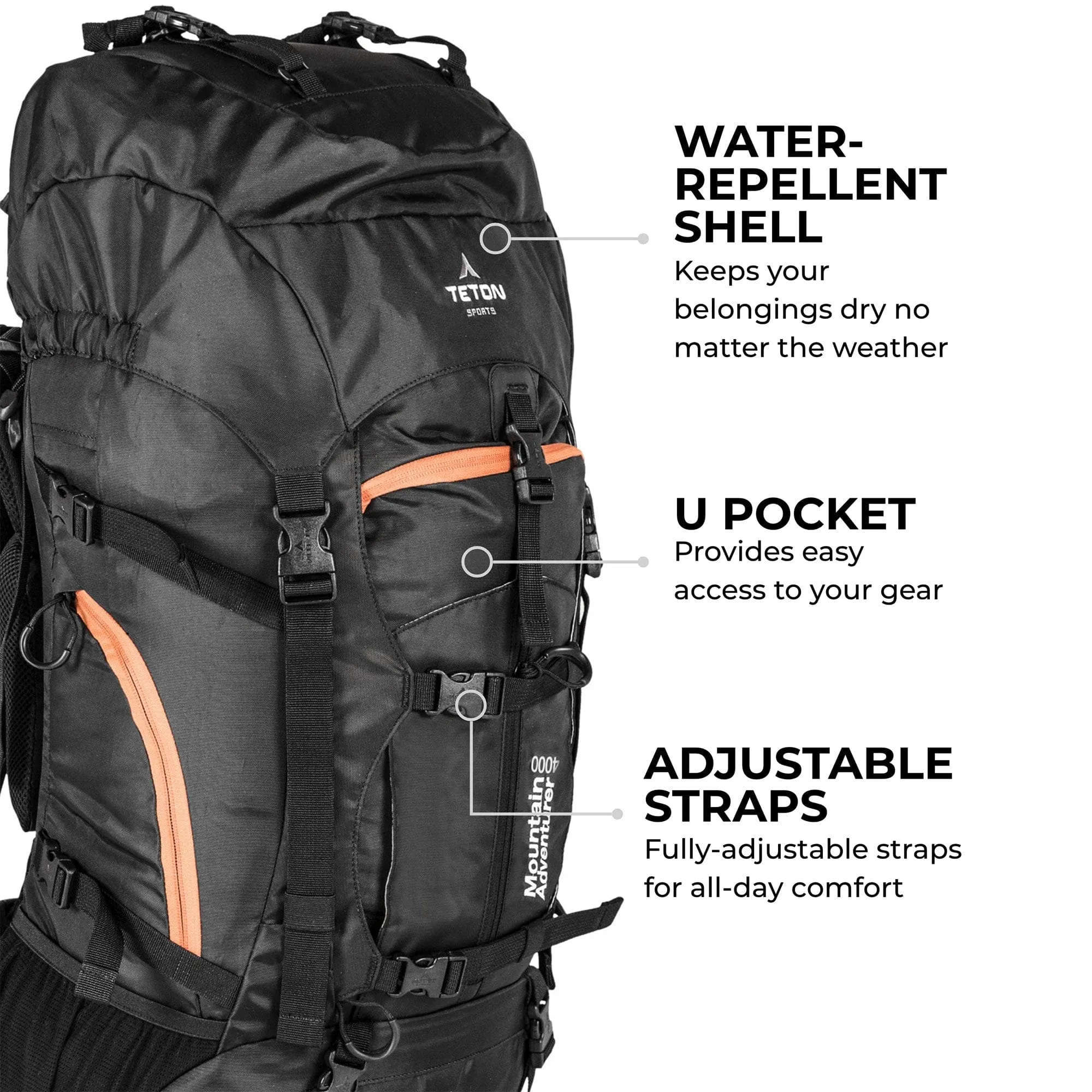 Mountain Adventurer 4000 Backpack