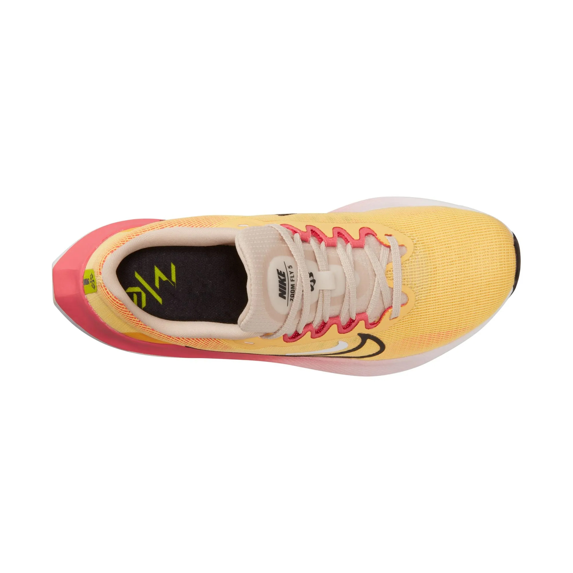 Nike Zoom Fly 5 (B Width)- Topaz Gold/Sea Coral (Womens)