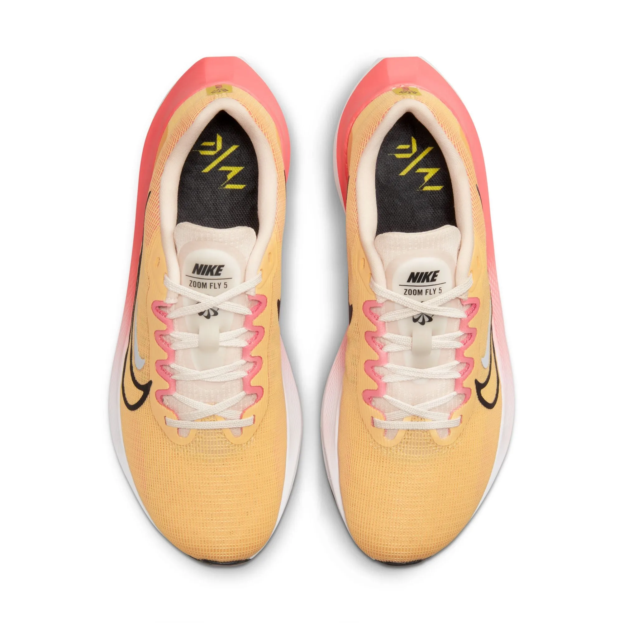 Nike Zoom Fly 5 (B Width)- Topaz Gold/Sea Coral (Womens)