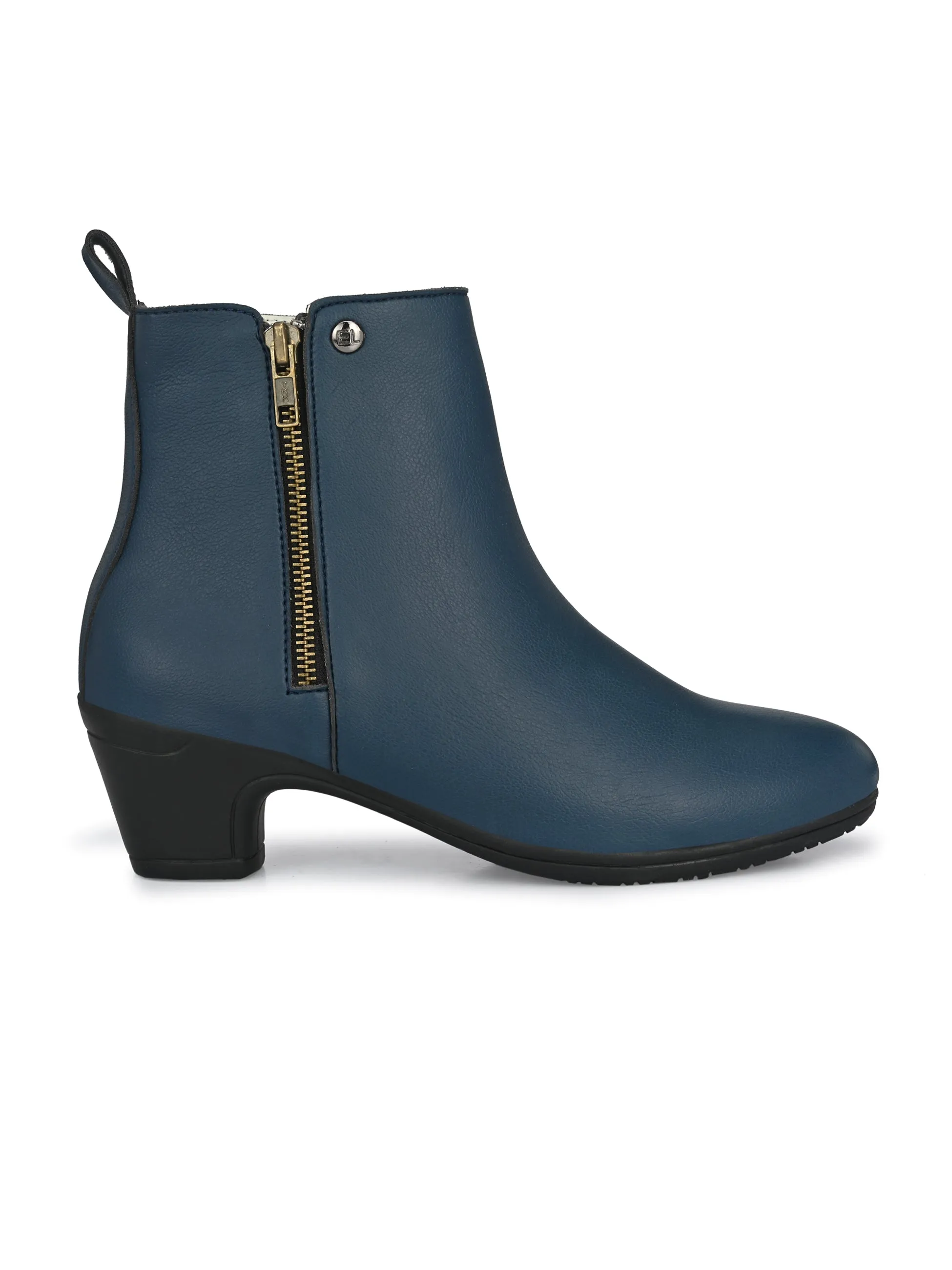 Refined Vanilla Zip-Up Boot For Women