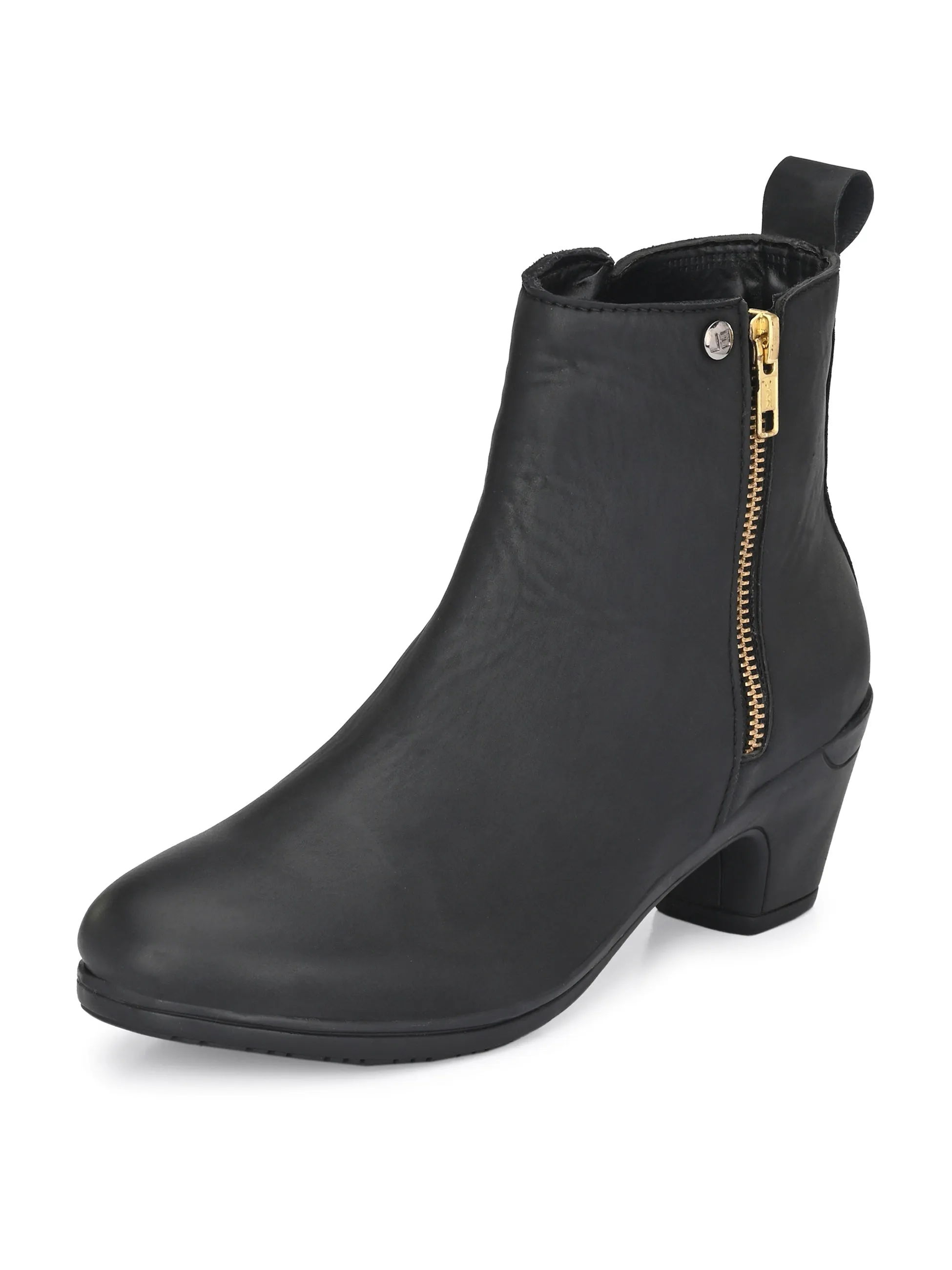 Refined Vanilla Zip-Up Boot For Women