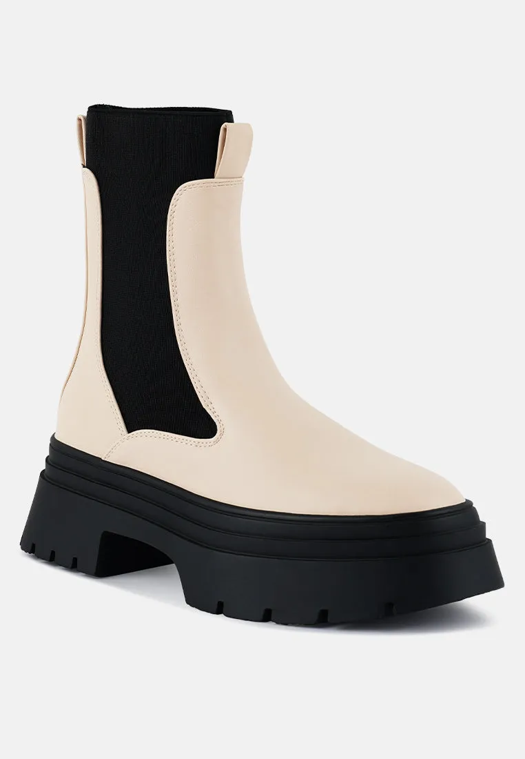 Ronin High Top Chunky Chelsea Boots