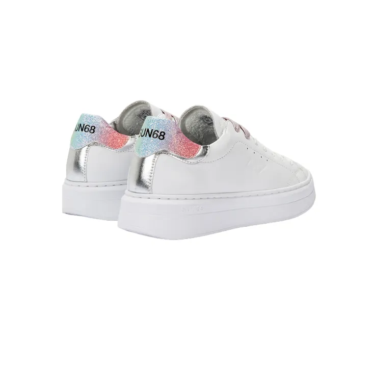 Sun68 Grace Z33230 010 white multicolor women's sneakers