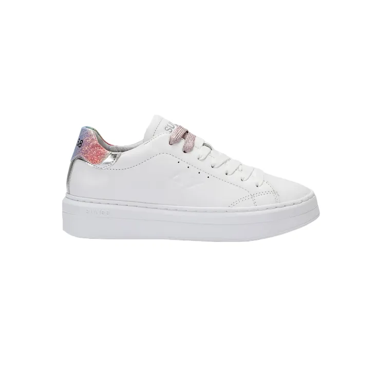 Sun68 Grace Z33230 010 white multicolor women's sneakers