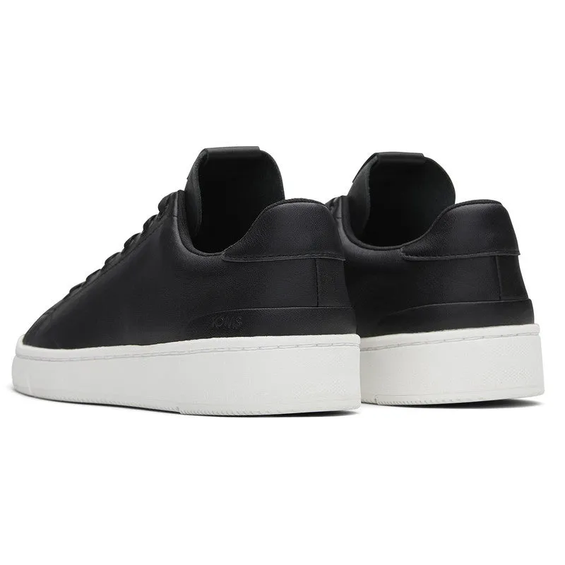 Trvl Lite Black Leather Sneakers