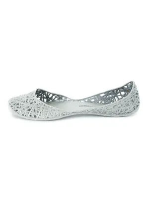 Zig Zag Glitter Ballet Flat